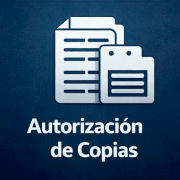 Autorización de Copias